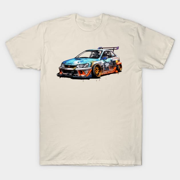 Honda civic T-Shirt by remixer2020